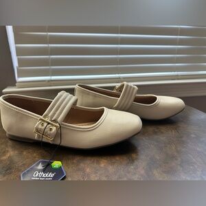 Sonoma Cream Flats with Ortholite Eco